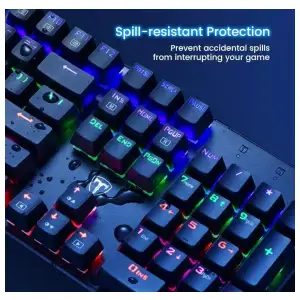 Teclado Mecánico RishoPhy RGB M0417 miniatura 1