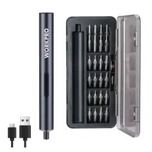 Set de destornillador eléctrico WORKPRO 22 en 1 M0345 miniatura 1