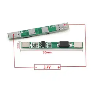 🔋 Módulo BMS 1S de Protección para Batería 18650 Li-ion 3.7V (5A–6A) M0587 miniatura 2