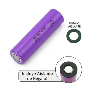 Batería de Litio 18650 Premium | 3200mAh - 3.7V 🔋 M0588 miniatura 1