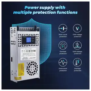 Fuente de poder conmutable 60V 10A M0422 miniatura 3