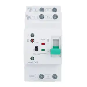 Transfer ( Breaker) Automática Dual (Mini ATS) 2P 80A - Carril DIN miniatura 3