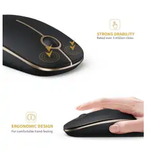 Mouse Inalámbrico Ultra Delgado VssPlor- M0348 miniatura 2