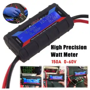 TESTER MULTÍMETRO Watt Meter & Analizador de Potencia de Alta Precisión 150A 60V miniatura 2