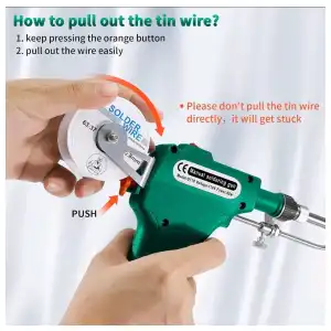 Pistola de Soldar Automática de 60W - Operación con una sola Mano . miniatura 4