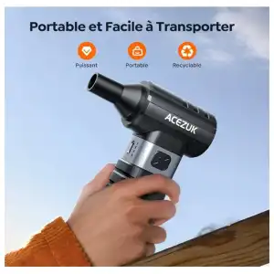 Turbo Soplador Eléctrico ACEZUK AD100- 300,000 RPM. miniatura 2