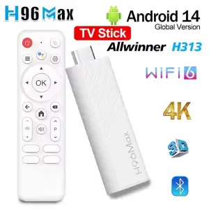 H96 MAX TV Stick Android 4K con asistente de Google miniatura 1