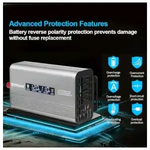 Inversor de onda Senoidal Pura CELYYPU 1500W miniatura 2