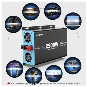 Inversor de Onda Senosoidal Pura 5000w Pico constante 2500W constante miniatura 5