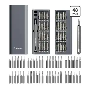 Destornilladores de precisión Ecraber 51 en 1 miniatura 2