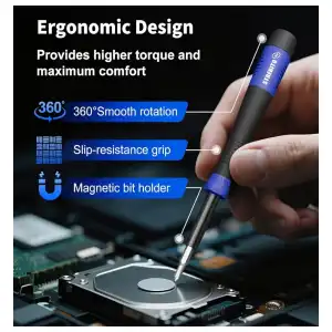 Kit de herramientas de Precision STREBITO 64piezas miniatura 5