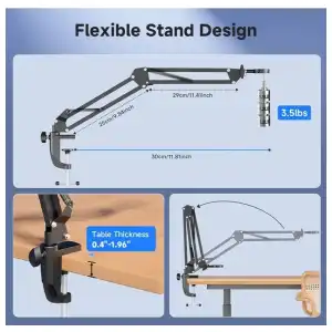 Microscopio Digital con soporte flexible (brazo) M0940 miniatura 3