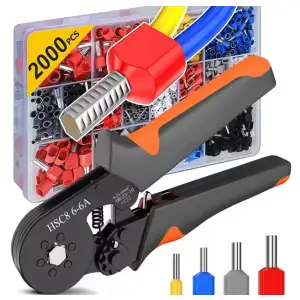 Kit de crimpadoras de terminales autofrenante. M0188 miniatura 1