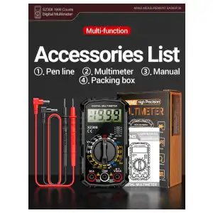 Multimetro digital Aneng Sz308 miniatura 6