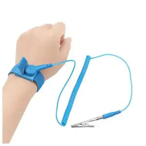 Pulsera antiestática KIMISS con brazalete de acero. M0189 miniatura 1