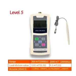 Teslametro Digital Portatil AMST-5 M0354 miniatura 2