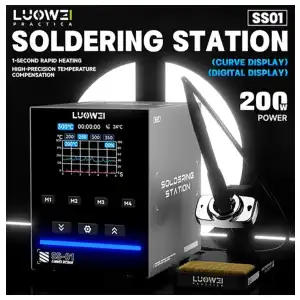 Estación de soldadura Luowei SS-01 200W M0430 miniatura 2