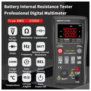 Multimetro y Tester resistencia interna.ZT-XR1 M0249 miniatura 4
