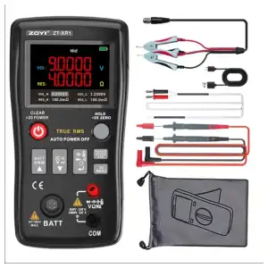 Multimetro y Tester resistencia interna.ZT-XR1 M0249 miniatura 1