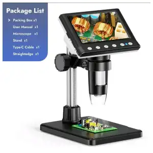 Leipan 4.3 DM7 Microscopio Digital HD 1980P M0284 miniatura 5
