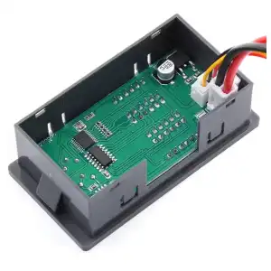 Voltímetro Amperímetro Wattímetro Digital DC730 0-100V 10A 1000W - Medidor 4 Dígitos con ajuste Fino* miniatura 2
