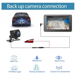 Pantalla GPS 12V-24V Android Auto portátil M0250 miniatura 4