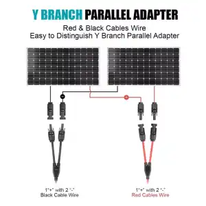 Par Conectores Solar MC4 1H2M + 1M2F + 4mm² AWG12. M0150 miniatura 2