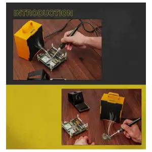 Extractor Humos Soldadura Filtro Carbón Activado 3000RPM + Filtro Repuesto Incluido miniatura 4