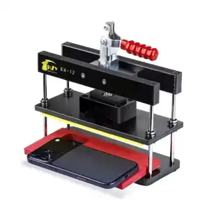 Prensa Universal HZY EX-12 para Pegar Pantalla y Tapa Trasera iPhone X a 17 Pro Max Android M0650 miniatura 1