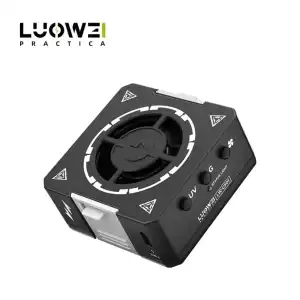 LUOWEI LW-CFO1 Extractor Humo + Lámpara Curado UV + Lámpara Polvo Para Reparación Placa Madre Celular miniatura 1