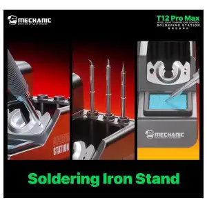 MECHANIC T12 Pro Max Estación Soldar 160W Sleep T12 Handle M0442 miniatura 4