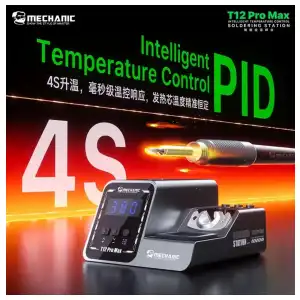 MECHANIC T12 Pro Max Estación Soldar 160W Sleep T12 Handle M0442 miniatura 2