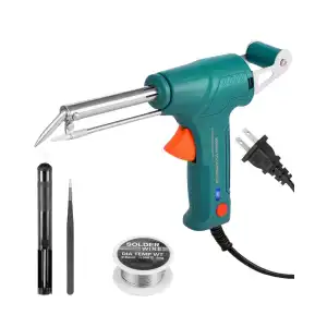 SPYMXGS Pistola Soldar Una Mano Auto Alambre Estaño Motor Alimentador 60W Kit M0443 miniatura 3