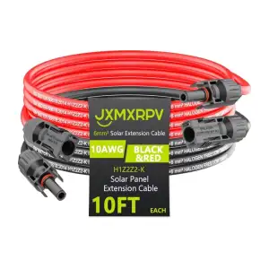 Extensión Cable Solar 10Ft = 3 Metros 10AWG 6mm² M0446 miniatura 1