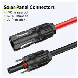 Extensión Cable Solar 10Ft = 3 Metros 10AWG 6mm² M0446 miniatura 3