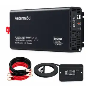 Inversor Corriente AeternaSol 2000 W Pico ( 1000w) M0453 miniatura 1