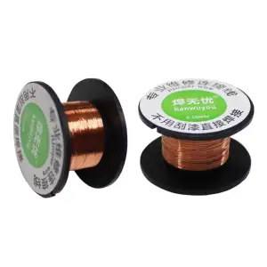 Alambre Soldadura Cobre Profesional Louishy 0.1mm x 10m M0666 miniatura 1