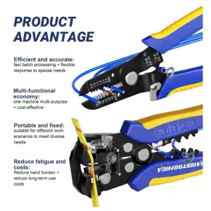 Haisstronica Kit Pelacables All-in-One AWG 10-24 Automático + Manual M0458 miniatura 3