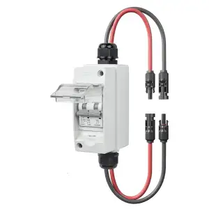 HCOVTXR Switch Desconexión Panel Solar 1000V 30A DC IP65 Outdoor M0668 miniatura 1