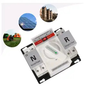 Interruptor de trasferencia automática de doble potencia. 63A 110V M0402 miniatura 2