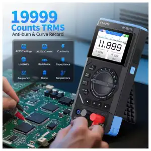 Multímetro Osciloscopio Generador 3 en 1 FNIRSI DST-210 10MHz 19999 - M1010 miniatura 3