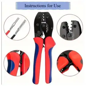 Kit Conectores Solar UMLIFE MC4 con Crimpeadora + 10 Pares Macho Hembra + Llave M1061 miniatura 5