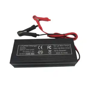 Cargador BROODAY LiFePO4 12V 30A 14.6V M1092 miniatura 2