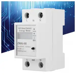 Medidor de Energía WiFi ZMAI-90 Interruptor Inteligente M1101 miniatura 3