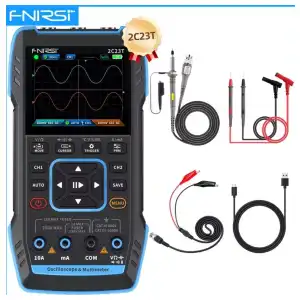 Osciloscopio 3 en 1 FNIRSI 2C23T 10MHz + multimetro 10000 cuentas +DDS . E1025 miniatura 1