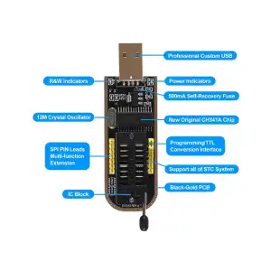 KIT PROGRAMADOR CH 341A M0464 miniatura 6