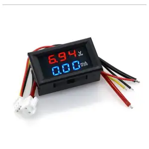 Mini voltimetro, Amperimetro Digital M0140 miniatura 1