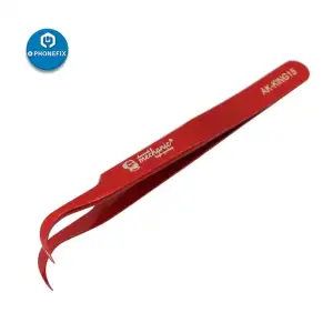 Pinza mechanic AS king 15 curva Roja M0692 miniatura 1