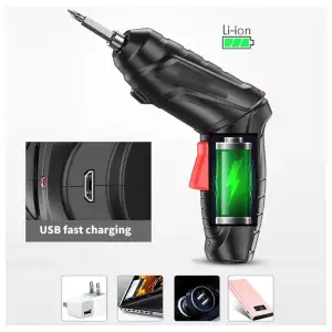 Destornillador eléctrico inalámbrico M0696 miniatura 1