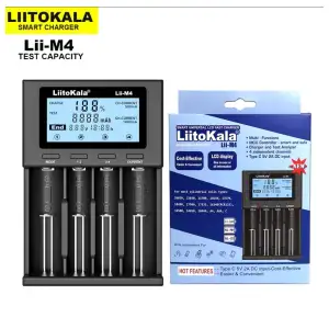 Cargador tester bateria Litio LiitoKala lii-m4 M0217 miniatura 1